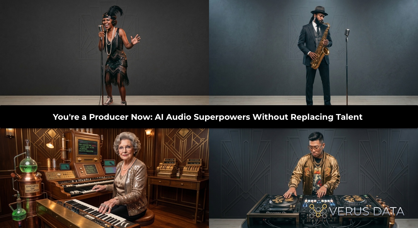 You’re a Producer Now: AI Audio Superpowers Without Replacing Talent